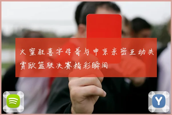火蜜狂喜字母哥与申京亲密互动共赏欧篮联决赛精彩瞬间